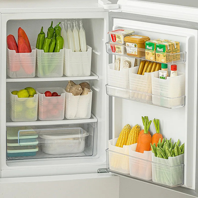 Fridge Side Door Organizer Box — Food-Safe Storage
